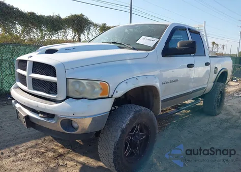 2003 Dodge Ram 2500 Slt/Laramie/St из США, поврежденный, VIN 3D7KU28D83G813754